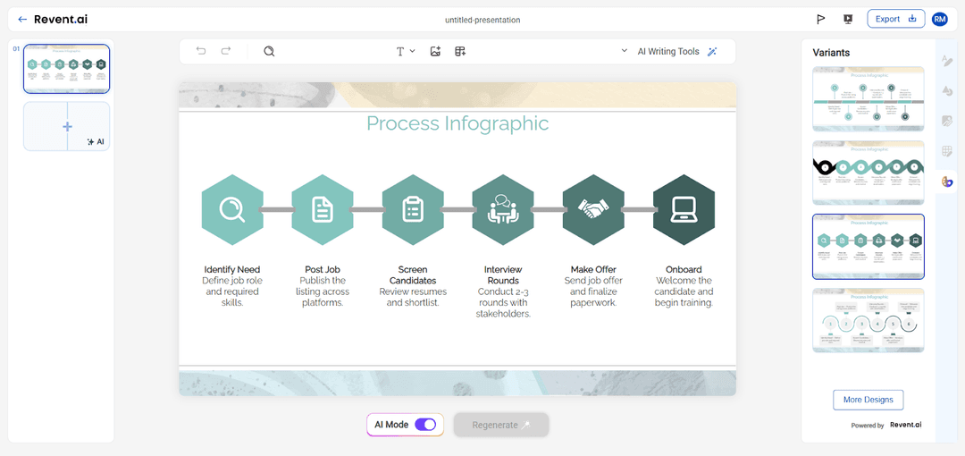 AI Generates Your Slide
